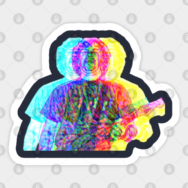Dean Ween Acid Trip Sticker by GypsyBluegrassDesigns